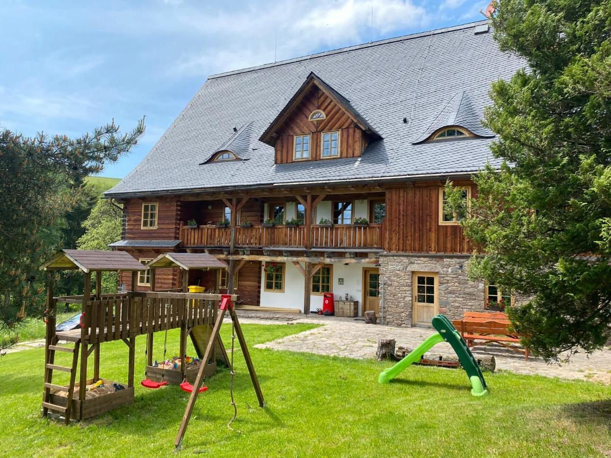 Samota U Hadince Hotel Bartosovice v Orlickych Horach Exterior photo