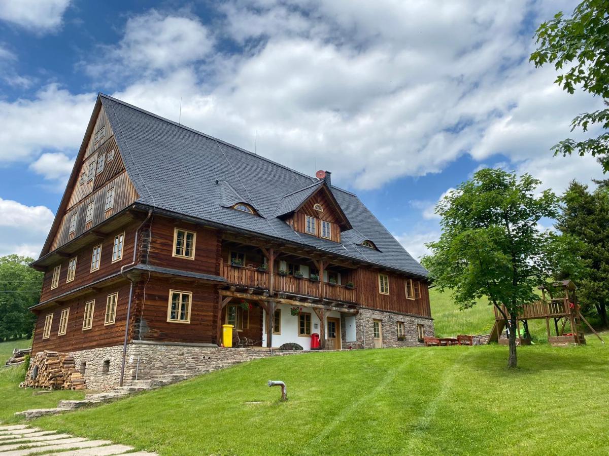 Samota U Hadince Hotel Bartosovice v Orlickych Horach Exterior photo